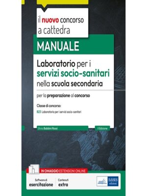 cover image of EBOOK- Manuale Laboratorio per i servizi socio-sanitari nella scuola secondaria